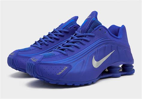 günstige damen nike shox|Nike Shox R4 Women racer blue/metallic silver .